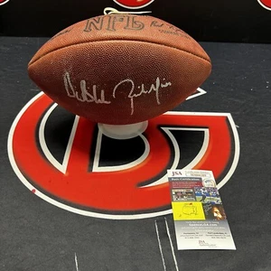 Drew Bledsoe & Rick Mirer Signed Wilson NFL Football JSA Cert - Picture 1 of 6