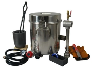 LSMIITTH 6 KG Horno de fusión de gas Propano Forja Cobre Oro Plata Herramienta de fundición - Imagen 1 de 9