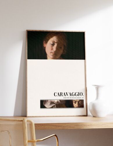 Vintage Print | Caravaggio - David with the Head of Goliath | Wall Art