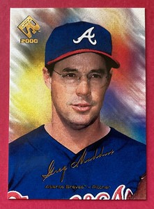 2000 Pacific Private Stock Greg Maddux #12 Baseball Atlanta Braves (4x CYA)