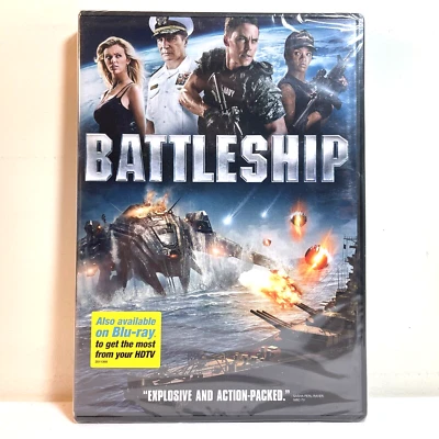 BATTLESHIP (2012) DVD Alexander Skarsgård - Action Adventure Sci-Fi Thriller NEW - Image 1 of 4