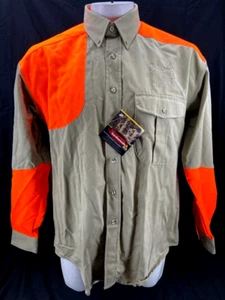 New Rocky Mountain Elk Foundation Safety Orange LS Button Down Shirt Men's L - Picture 1 of 8