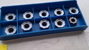 10 Iscar carbide inserts O45MT 050505-RM IC328 ( O45MT 050505RM CHAMMILL ) - Picture 1 of 2