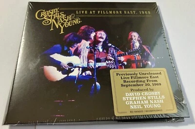 Crosby, Stills, Nash & Young Live At Fillmore East, 1969  - NEW CD 2024 MIX - Image 1 of 4