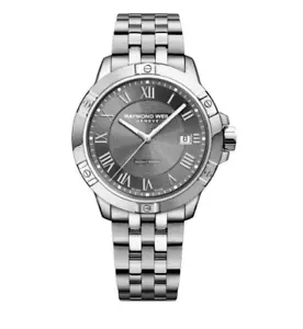 NWT Raymond Weil Tango 41mm Stainless Steel Quartz Men's Watch 8160-ST-00608 - Picture 1 of 10