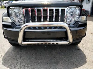 JEEP CHEROKEE GRILLE KK, CHROME, 11/07-10/12 07 08 09 10 11 12 - Picture 1 of 4