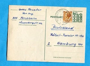 CP MISTA ITALIA-GERMANIA (?) - SIRAC.£.30 aggiunto su CP tedesca (243972) - Imagen 1 de 1