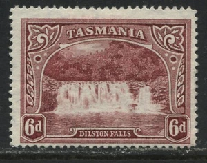 Tasmania 1899 Scenic Views 6d unused no gum - Picture 1 of 1