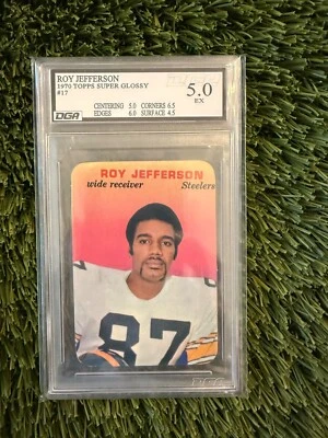 1970 TOPPS SUPER GLOSSY ROY JEFFERSON #17 DGA 5.0 - Image 1 of 2