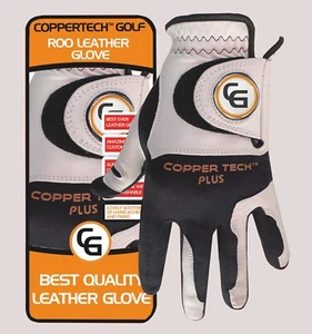 COPPERTECH PLUS ELITE GRIP ROO LEDER GOLFHANDSCHUH - BESTER LEDER GOLFHANDSCHUH aller Zeiten - Bild 1 von 10