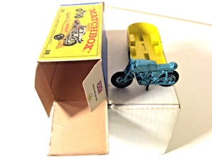 Matchbox by Lesney RW No.38c Honda M/Cycle & Trailer 1968 mit E4-NEW MODEL OVP! - Bild 1 von 13