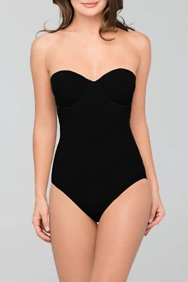 Body Wrap The Pin-Up Body Suit With Moulded Cups and Removable Straps - Image 1 of 4