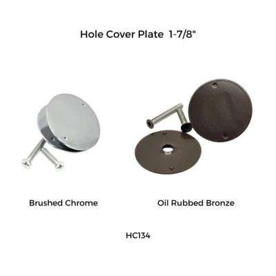 TUFF STRIKE Mortise Cylindrical Lockset Cover | Mortise Dummy Cylinder Storefront Lock Blank