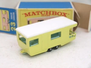 Matchbox Regular Wheels Mb.23 Trailer Caravan. - Picture 1 of 10