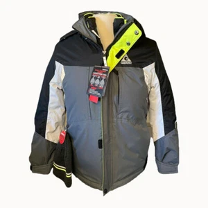 Gerry Youth 3 in 1 Systems Jacket With Reversible Knit Beanie B-Iron/Black - Picture 1 of 1