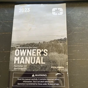 9940547- Owner’s Manual For 2023 Polaris Sportsman 450/570 - Bild 1 von 2