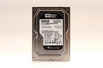 WD WD5002AALX 500GB 3.5" 6Gb/s 32MB 7.2K RPM SATA HDD P/N: WD5002AALX-00J37A0 - Image 1 of 2