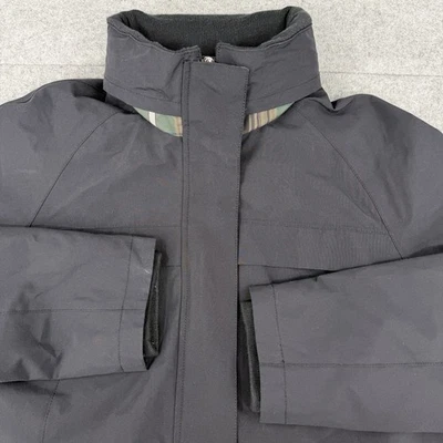 Pendleton Chaqueta Mujer XL Abrigo Lona Abrigo Lluvia Parka Forrado a Cuadros Con Capucha Foto 1 de 4