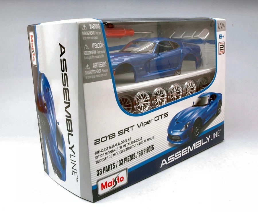 MAISTO MI39271 DODGE VIPER SRT GTS 2013 KIT 1:24 Modellino - Immagine 1 di 1