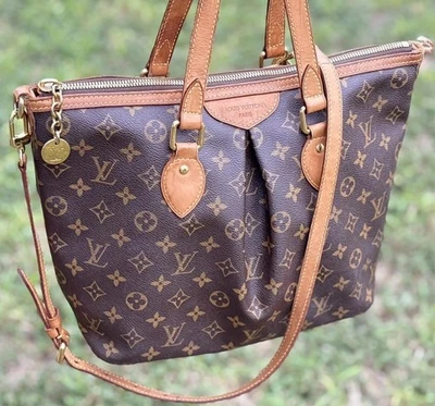 Bolso de Mano Louis Vuitton Palermo GM Marrón Lona Monograma Foto 1 de 4