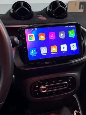 Autoradio 9" Android 13 CarPlay GPS Plug&Play Smart 453 Fortwo/Forfour 2014-23 - Immagine 1 di 4