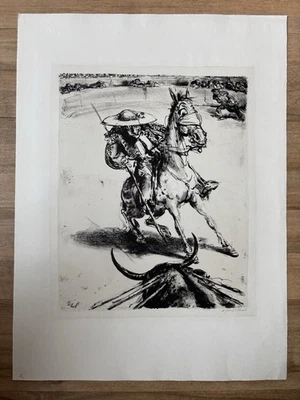 A. Paul Weber  Lithographie handsigniert - Bild 1 von 4