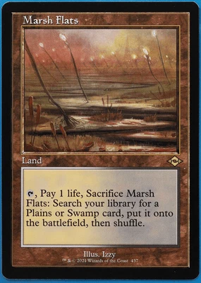 Marsh Flats (Retro Frame) Modern Horizons 2 Timeshifts NM CARD (507654) ABUGames - Image 1 of 2