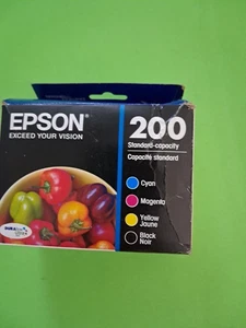 NEW Epson 200Cyan Magenta Yellow Ink (Color) Printer Cartridge EXP 05/2024 - Picture 1 of 1