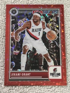 Blazers Jerami Grant #22 Red Disco Prizm 2023-24 Hoops Premium Stock  - Imagen 1 de 2