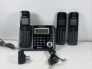 Panasonic KX-TGF370 3 Auriculares Teléfonos Inalámbricos Bluetooth Probado Funcionando - Imagen 1 de 5