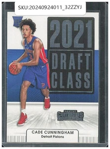 2021 Panini Contenders Cade Cunningham 2021 Draft Class Contenders RC #1 - Picture 1 of 2