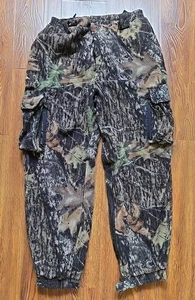 Scent Blocker Camo Pants XL Measures 33x32. Fleece Hunting Cargo Pants Zip Cuff. - Picture 1 of 14