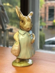 Beatrix Potter Mrs Flopsy Bunny BP4 John Beswick excellent No Box - Picture 1 of 5