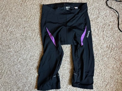 NWT Santic Women's Capris 3/4 Padded Cycling Pants Women's Size Small 2xl Bike - Image 1 of 4