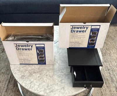 "Juego de 2 accesorios de cajón de joyería Liberty Safe negro 8,5""" Foto 1 de 4