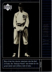 1985 UD 20th Century Legends Ty Cobb Tigers #80