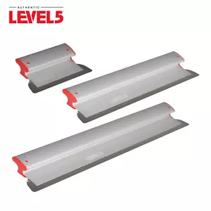 Juego de hojas desnatadas para paneles de yeso LEVEL5 3 piezas 10"" 24"" y 32"" hojas de acero inoxidable | 5-444 - Imagen 1 de 7