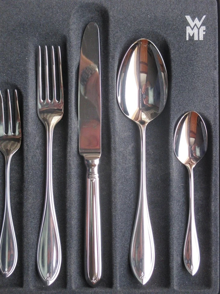 WMF PREMIERE PROTECT MENÜLÖFFEL MENÜGABEL MENÜMESSER KAFFEELÖFFEL KUCHENGABEL - Bild 1 von 1