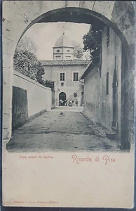 1900 - Pisa - Casa natale di Galileo - Foto 1 di 1