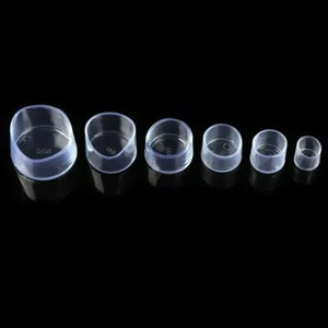 Socks Round Bottom Non-Slip Covers Furniture Feet Chair Leg Caps Silicone Pads - Picture 1 of 39