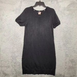 B Smart Dress Womens Small Black Knit Shirt Sweater - Picture 1 of 7