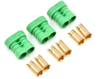 Castle Creations 6.5mm Polarized Bullet Connector (3) (Female) [CSE011-0069-00] - Image 1 of 2