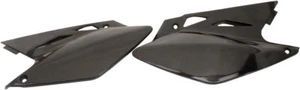 Acerbis Black Side Number Plates Panels For Kawasaki KX 250F 04-05 RMZ 250 04-06 - Picture 1 of 3
