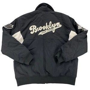 Stall and Dean Varsity Jacket Brooklyn Brown Dodgers Negro League Mens Size 3XL - Picture 1 of 9