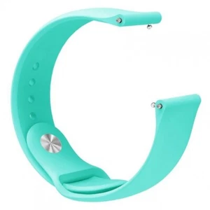 Bracelet Montre Pour Samsung Galaxy Active Xiaomi amazfit bip 20 MM Bleu Turq - Photo 1 sur 1