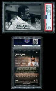 JOSE ABREU 2019 Stadium Club bianco e nero #77 PSA 9 - Foto 1 di 3