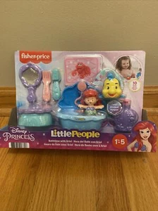 Little People Disney Princesa Bathtime con Ariel Juego Platija  - Imagen 1 de 9