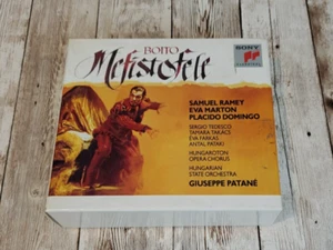 Boito Mefistofele - Placido Domingo/Ramey/Marton Sony 1991 - 2 CD Box Set w Bklt - Imagen 1 de 13