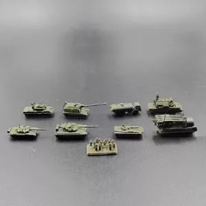 NEU 1/350 Russisches Panzerfahrzeug Bausatz Modell (8 Fahrzeuge + eine Gruppe Soldaten) - Bild 1 von 10