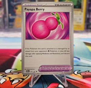 Payapa Berry - 141/142 - Pokemon TCG - Stellar Crown - Non-Holo - NM/M - Picture 1 of 2